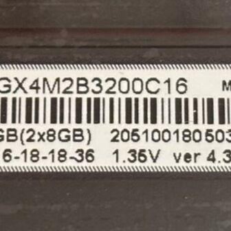 Corsair Vengeance LPX DDR4 16GB RAM 2x8GB 3200MHz