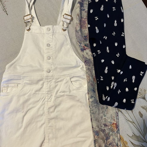 Girls' clothing lot size 128-140 cm, colorful brand mix