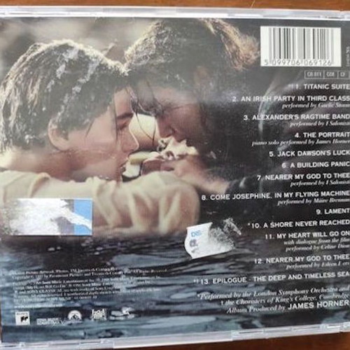 Back to Titanic CD used