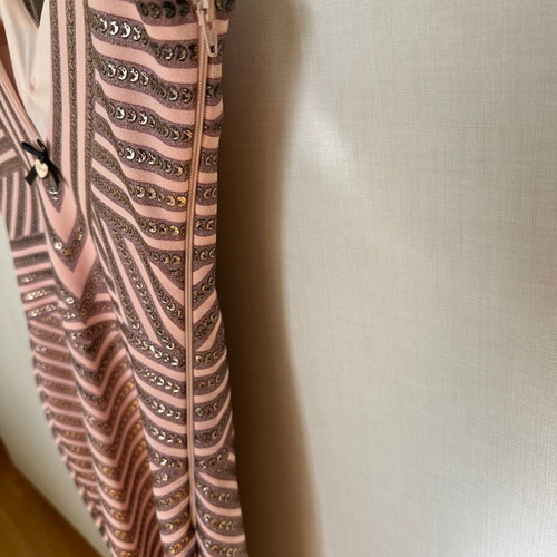 Lynne Dress like new, brown and pink, size M