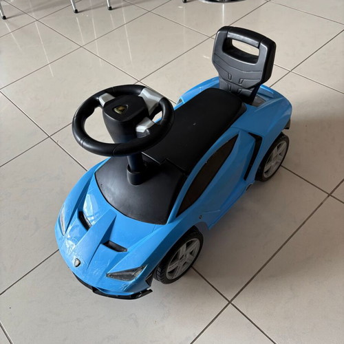 Lamborghini Ride-On Car used, blue/black