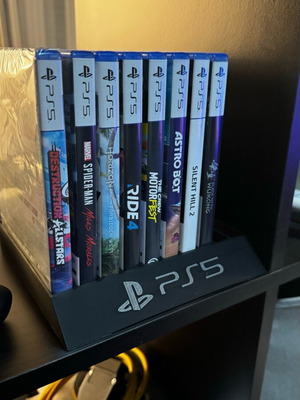 PS5 game holder new, storage stand for up to 10 cases