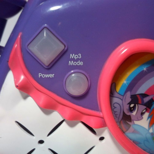 My Little Pony Sing Along Boombox used with sound and lighting