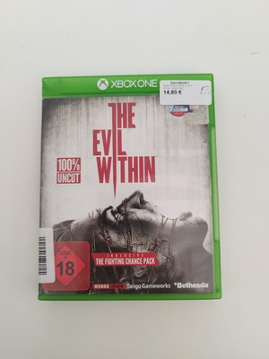 The Evil Within Xbox One used, action adventure game