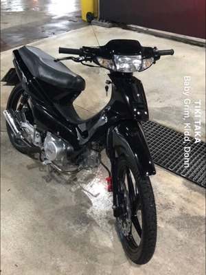 Plastic black OEM parts for Honda Supra 100 new