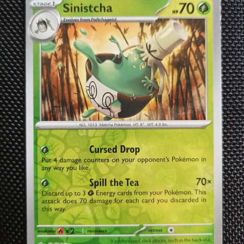 Sinistcha Poltchageist Combo new