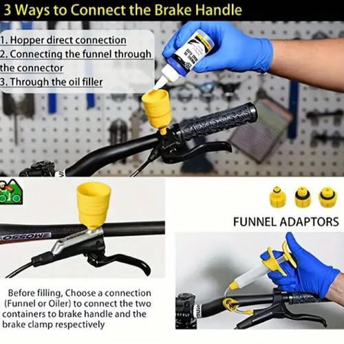 ROWYOU Brake Bleed Kit tool for Shimano hydraulic disc brakes new