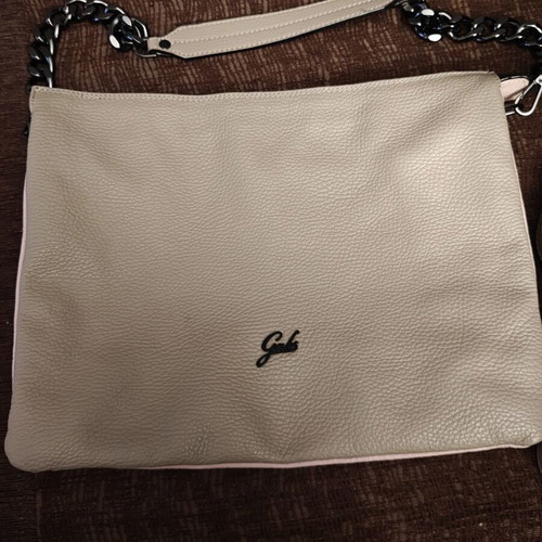 Gabs shoulder bag like new, beige leather with dust bag
