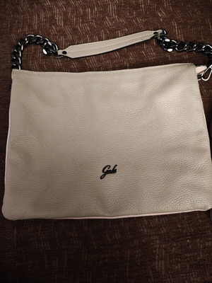 Gabs shoulder bag like new, beige leather with dust bag