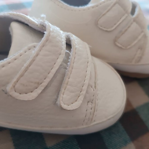 Unisex Baby Cuddle Shoes like new, white, 12 cm