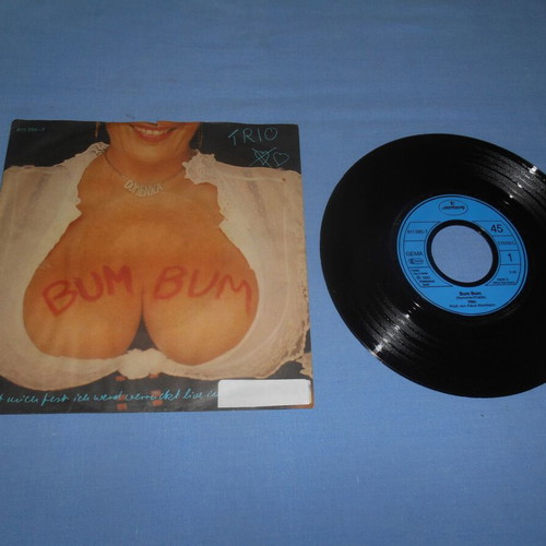 Bum Bum - Trio vinyl used, 45 rpm record
