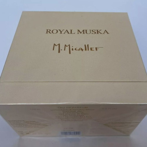 Royal Muska M. Micallef Eau de Parfum 100 ml new in sealed box