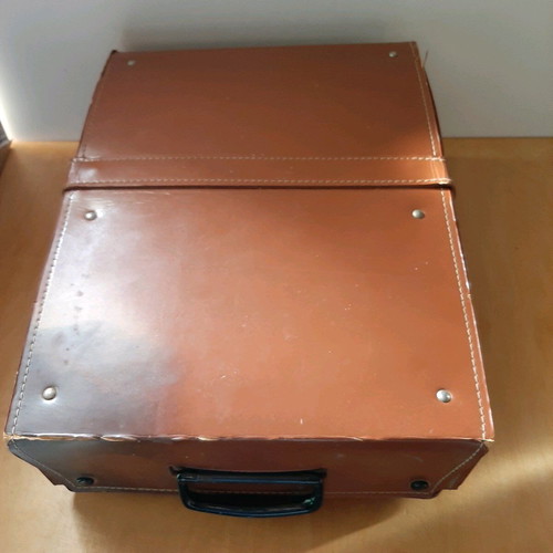 Russian projector used with leather case and film