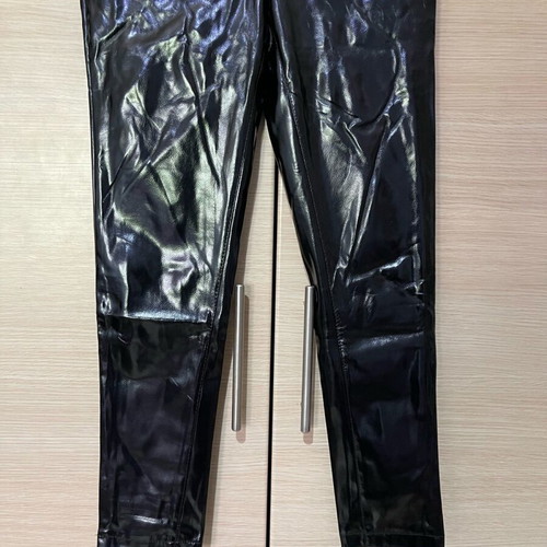 Vinyl pants black like new, size XS