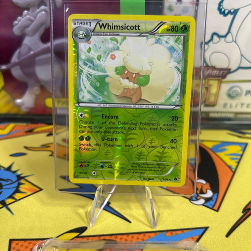 Pokemon card Whimsicott reverse holo Emerging Powers καινούργιο