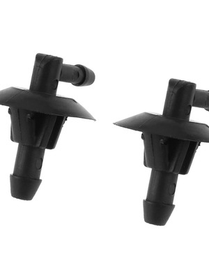 Windshield washer nozzles new, set of 2 for Mercedes-Benz