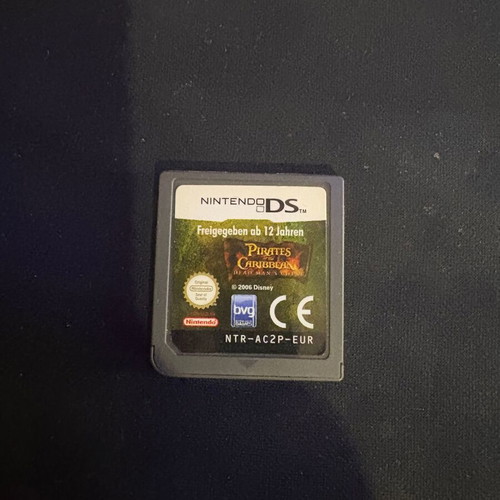 Pirates of the Caribbean Dead Man's Chest cartridge for Nintendo DS like new