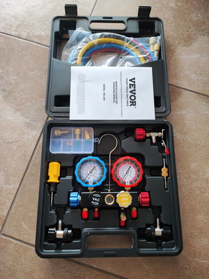 Vevor AC manifold gauge set for R134A R12 R22 R410 new