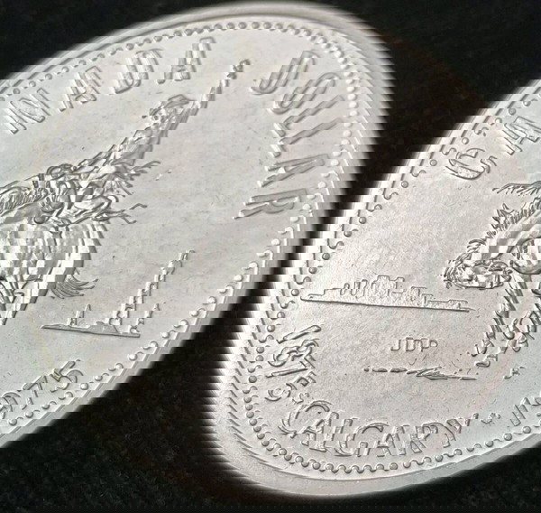CANADA DOLLAR 1975 PROOF SILVER