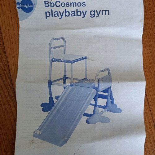 Children's Climbing Gym with Slide like new