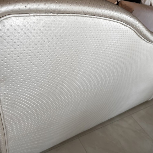 Leather sofa used with minor wear in good condition