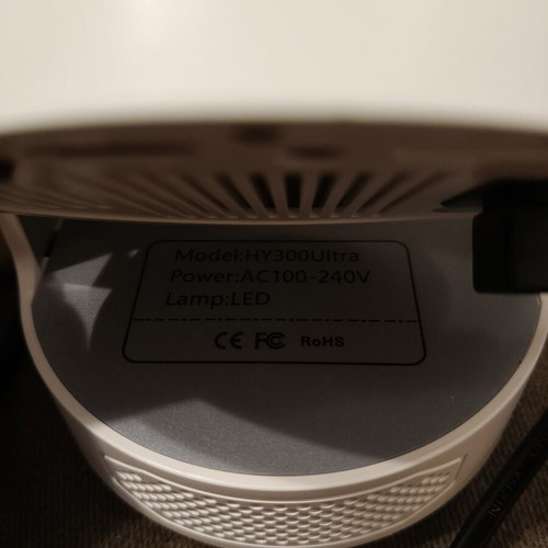 PocketBeam Smart 180° Projector with 100-inch screen