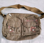 Roxy shoulder bag beige like new