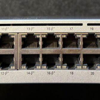 Ubiquiti UniFi USW-24-PoE Managed Switch 24 Ports 1Gbps with 2 SFP Ports like new
