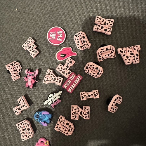 Charms for Crocs, assorted colors