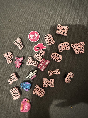 Charms for Crocs, assorted colors