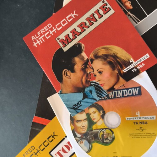Alfred Hitchcock DVD collection like new, adventure thriller horror