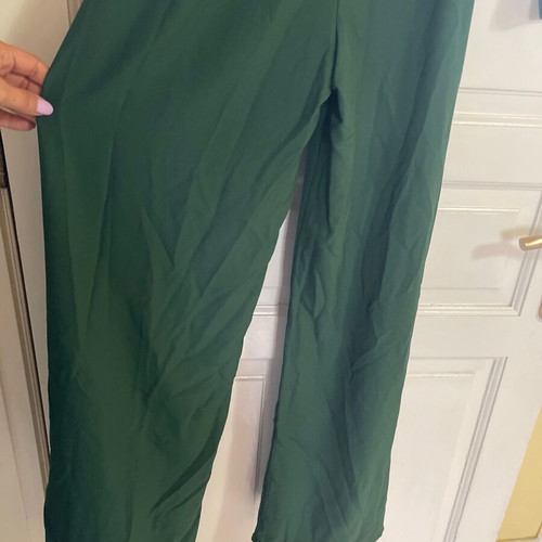 Women's jumpsuit pants green cypress new one size with belt