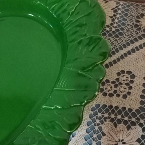 Antique Large Ceramic Platter