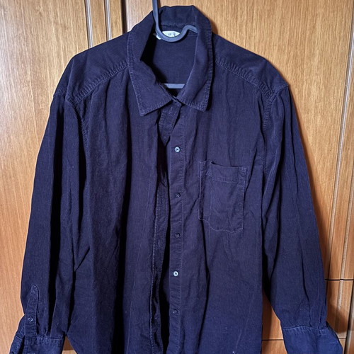 Corduroy shirt H&M like new, blue, size L