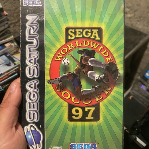 Worldwide Soccer 97 Sega Saturn game like new