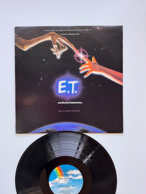 E.T. The Extra-Terrestrial Soundtrack LP used, pop, 1982 US edition