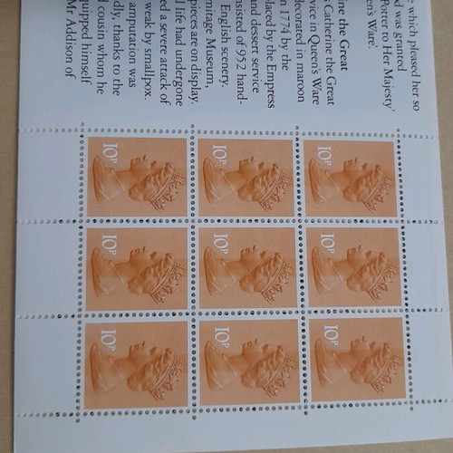 UK Booklet Stamps Story of Wedgwood new