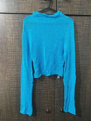 Zara blouse blue like new, size S