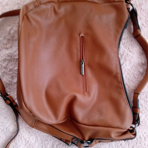 Verde shoulder bag used, brown