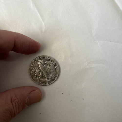 Copy of half dollar 1918 new, suitable for collections