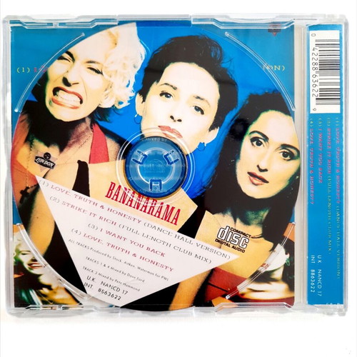 Bananarama Love, Truth & Honesty CD single used, pop