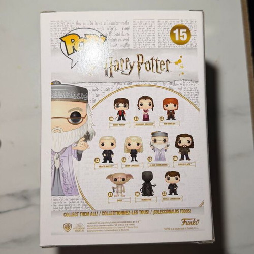 Funko Pop! Harry Potter Albus Dumbledore 15 new