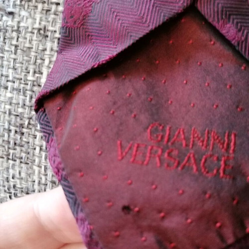 Vintage Gianni Versace tie used, silk