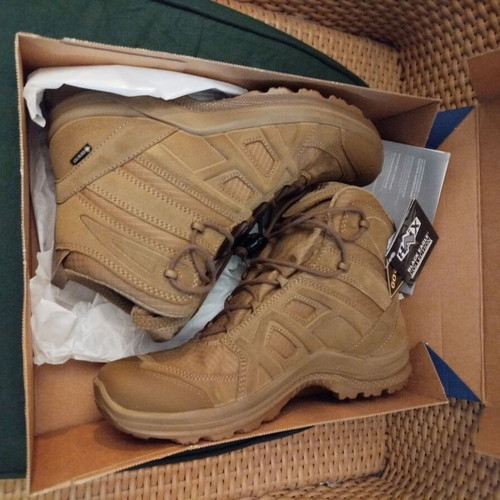 Haix Eagle Athletic 2.0V boots, beige coyote, Goretex