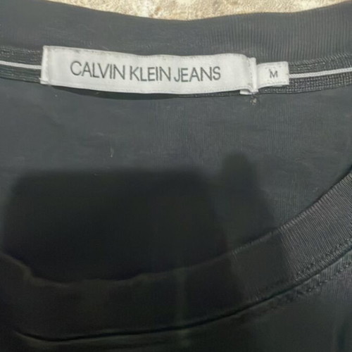 Calvin Klein Jeans T-shirt used, size M, black