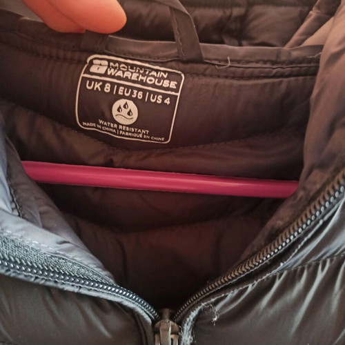 Mountain Warehouse women's waterproof jacket like new, black