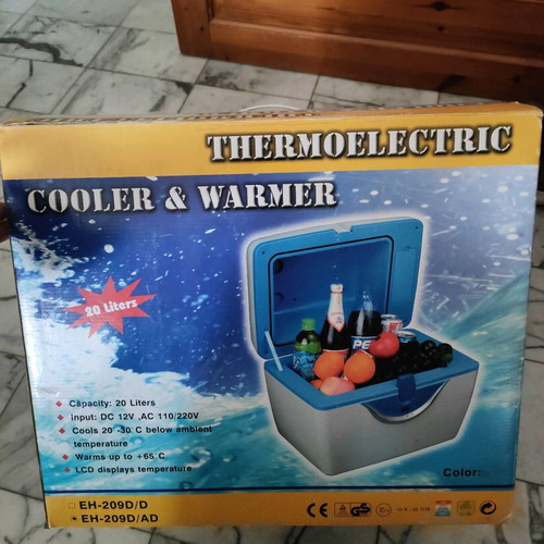 Thermoelectric Cooler & Warmer 20Lt portable used fridge