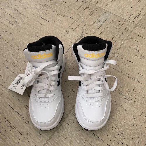 Adidas Hoops Mid 3.0 K kids athletic shoes new, size 32