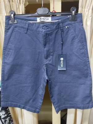 Men's Chinos Bermuda Shorts new, blue, sizes M-6XL