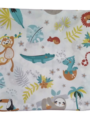 Children's jungle animals placemat made to order 30x30 cm